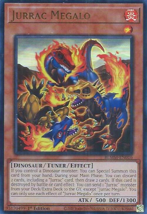 Image of Jurrac Megalo [BLMM-EN016] Ultra Rare