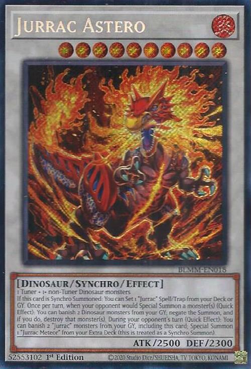 Image of Jurrac Astero [BLMM-EN018] Secret Rare