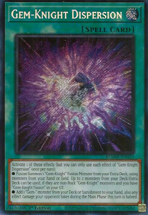 Image of Gem-Knight Dispersion [BLMM-EN023] Secret Rare