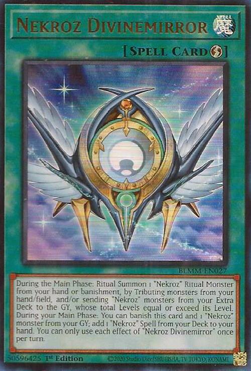 Image of Nekroz Divinemirror [BLMM-EN027] Ultra Rare