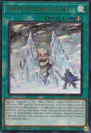 Image of Twin Pillars of Ice [BLMM-EN032] Ultra Rare