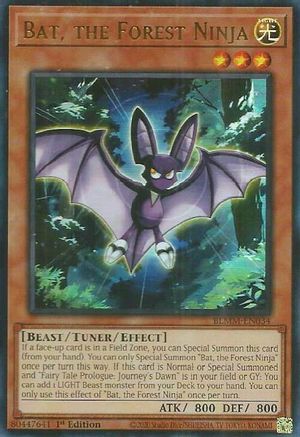 Image of Bat, the Forest Ninja [BLMM-EN034] Ultra Rare
