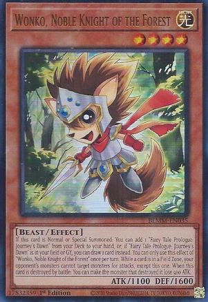 Image of Wonko, Noble Knight of the Forest [BLMM-EN035] Ultra Rare