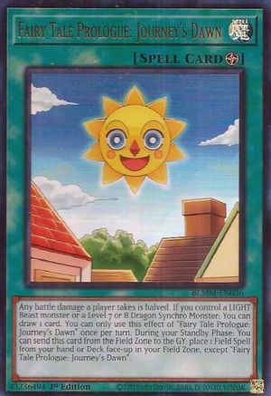 Image of Fairy Tale Prologue: Journey's Dawn [BLMM-EN036] Ultra Rare