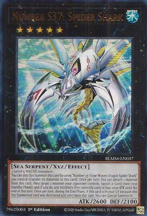 Image of Number S37: Spider Shark [BLMM-EN037] Ultra Rare