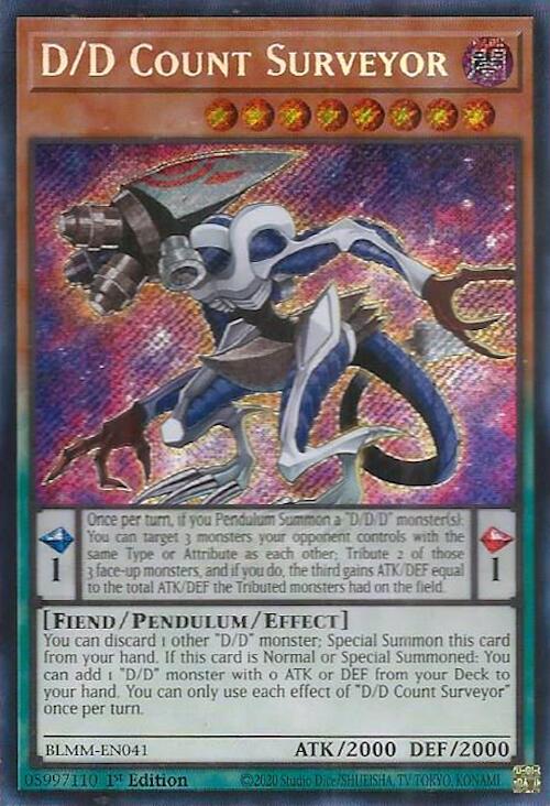 Image of D/D Count Surveyor [BLMM-EN041] Secret Rare