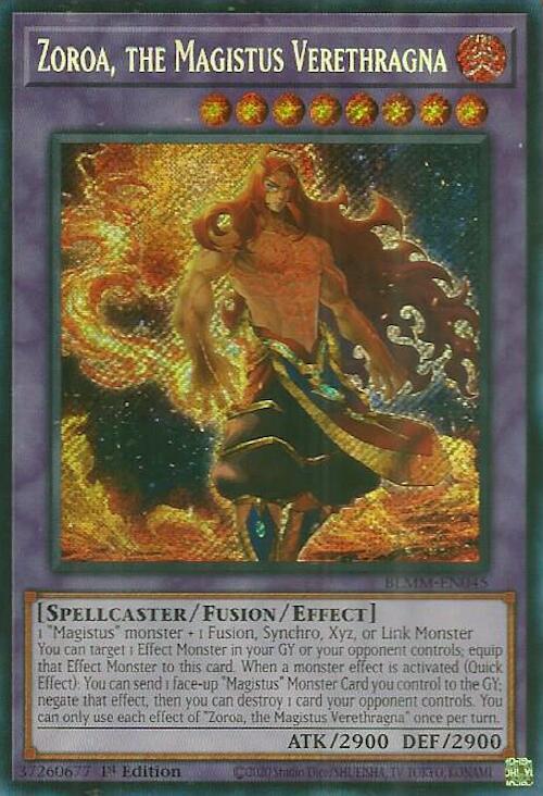 Image of Zoroa, the Magistus Verethragna [BLMM-EN045] Secret Rare