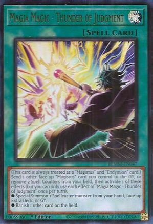 Image of Magia Magic - Thunder of Judgment [BLMM-EN047] Ultra Rare