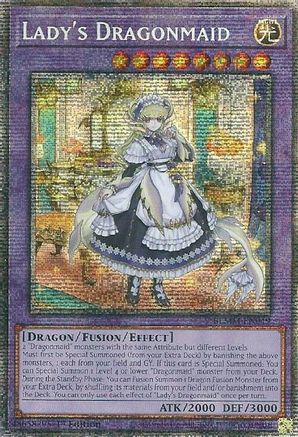Image of Lady's Dragonmaid (Starlight Rare) [BLMM-EN049] Starlight Rare