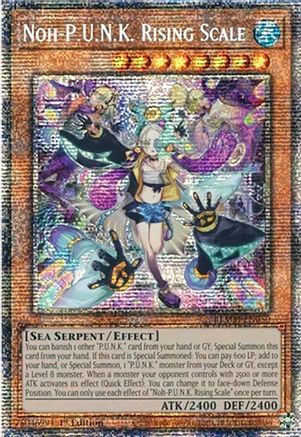 Image of Noh-P.U.N.K. Rising Scale (Starlight Rare) [BLMM-EN050] Starlight Rare