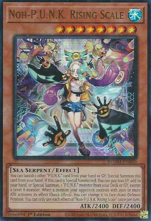 Image of Noh-P.U.N.K. Rising Scale [BLMM-EN050] Ultra Rare