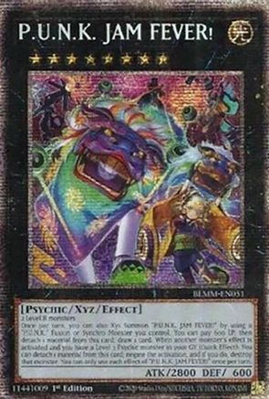 Image of P.U.N.K. JAM FEVER! (Starlight Rare) [BLMM-EN051] Starlight Rare