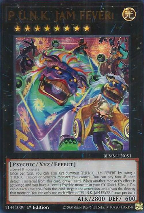 Image of P.U.N.K. JAM FEVER! [BLMM-EN051] Ultra Rare