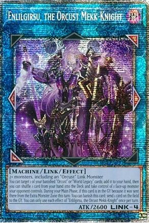 Image of Enlilgirsu, the Orcust Mekk-Knight (Starlight Rare) [BLMM-EN053] Starlight Rare
