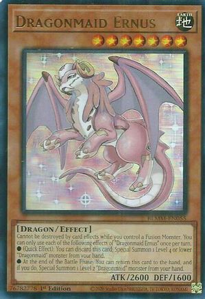 Image of Dragonmaid Ernus [BLMM-EN055] Ultra Rare