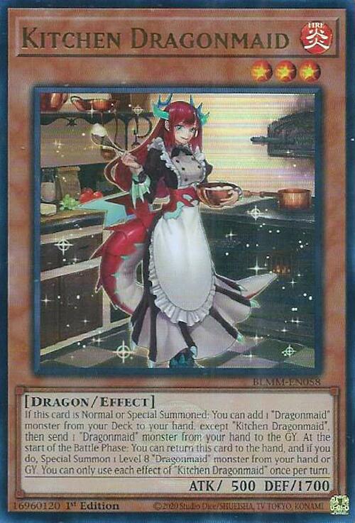 Image of Kitchen Dragonmaid [BLMM-EN058] Ultra Rare