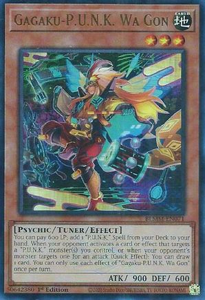 Image of Gagaku-P.U.N.K. Wa Gon [BLMM-EN071] Ultra Rare