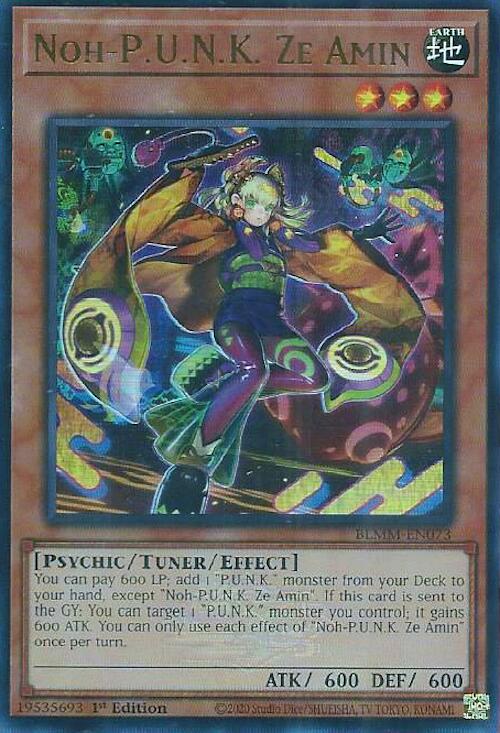 Image of Noh-P.U.N.K. Ze Amin [BLMM-EN073] Ultra Rare