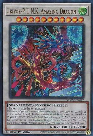 Image of Ukiyoe-P.U.N.K. Amazing Dragon [BLMM-EN077] Ultra Rare