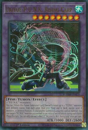 Image of Ukiyoe-P.U.N.K. Rising Carp [BLMM-EN079] Ultra Rare