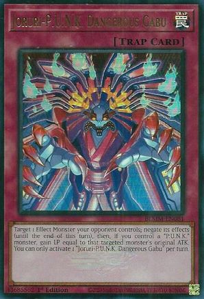 Image of Joruri-P.U.N.K. Dangerous Gabu [BLMM-EN081] Ultra Rare