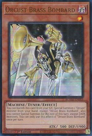 Image of Orcust Brass Bombard [BLMM-EN083] Ultra Rare