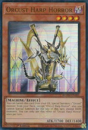 Image of Orcust Harp Horror [BLMM-EN085] Ultra Rare