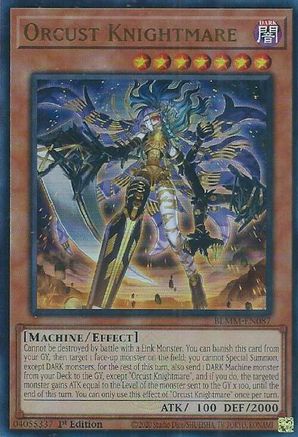 Image of Orcust Knightmare [BLMM-EN087] Ultra Rare