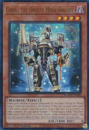 Image of Girsu, the Orcust Mekk-Knight [BLMM-EN088] Ultra Rare