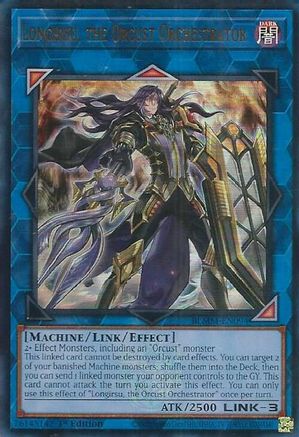 Image of Longirsu, the Orcust Orchestrator [BLMM-EN094] Ultra Rare