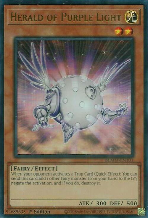 Image of Herald of Purple Light [BLMM-EN101] Ultra Rare