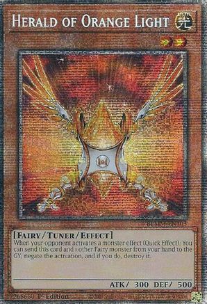 Image of Herald of Orange Light (Starlight Rare) [BLMM-EN103] Starlight Rare