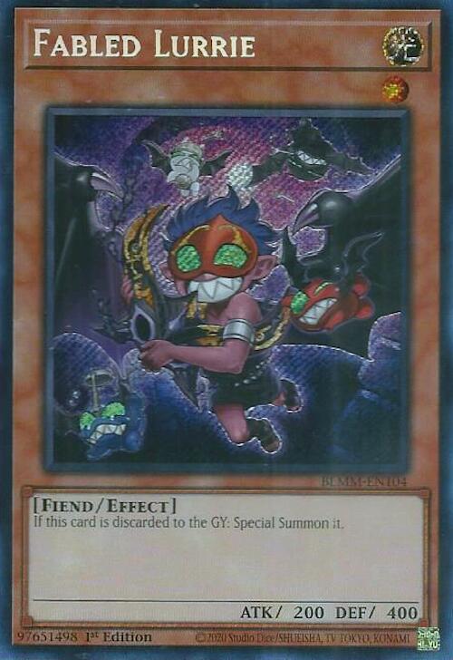 Image of Fabled Lurrie [BLMM-EN104] Secret Rare