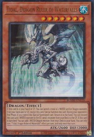 Image of Tidal, Dragon Ruler of Waterfalls [BLMM-EN118] Ultra Rare
