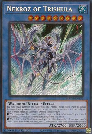 Image of Nekroz of Trishula [BLMM-EN132] Secret Rare