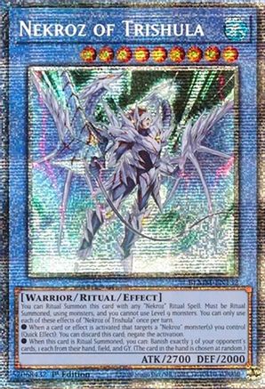 Image of Nekroz of Trishula (Starlight Rare) [BLMM-EN132] Starlight Rare