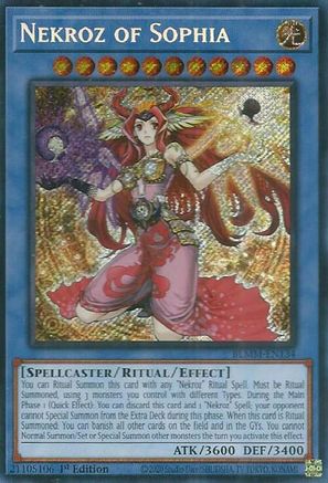 Image of Nekroz of Sophia [BLMM-EN134] Secret Rare