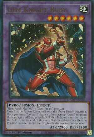 Image of Gem-Knight Ruby [BLMM-EN136] Ultra Rare