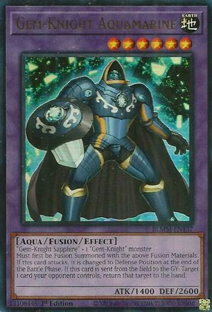 Image of Gem-Knight Aquamarine [BLMM-EN137] Ultra Rare