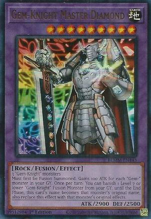 Image of Gem-Knight Master Diamond [BLMM-EN143] Ultra Rare