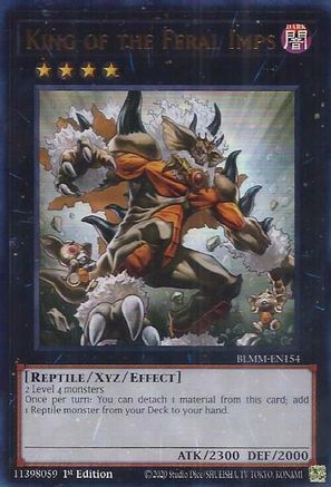Image of King of the Feral Imps [BLMM-EN154] Ultra Rare