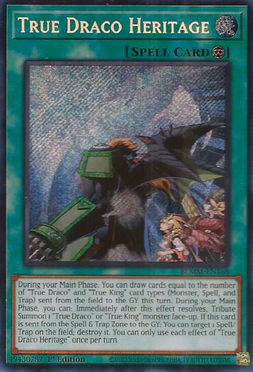 Image of True Draco Heritage [BLMM-EN168] Secret Rare