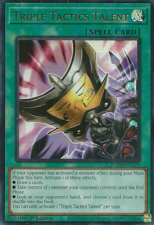 Image of Triple Tactics Talent [BLMM-EN170] Ultra Rare