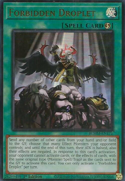 Image of Forbidden Droplet [BLMM-EN171] Ultra Rare