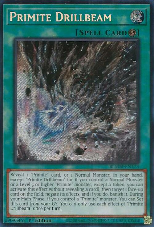 Image of Primite Drillbeam [BLMM-EN173] Secret Rare