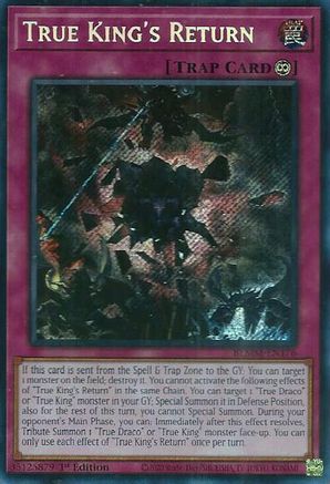 Image of True King's Return [BLMM-EN176] Secret Rare