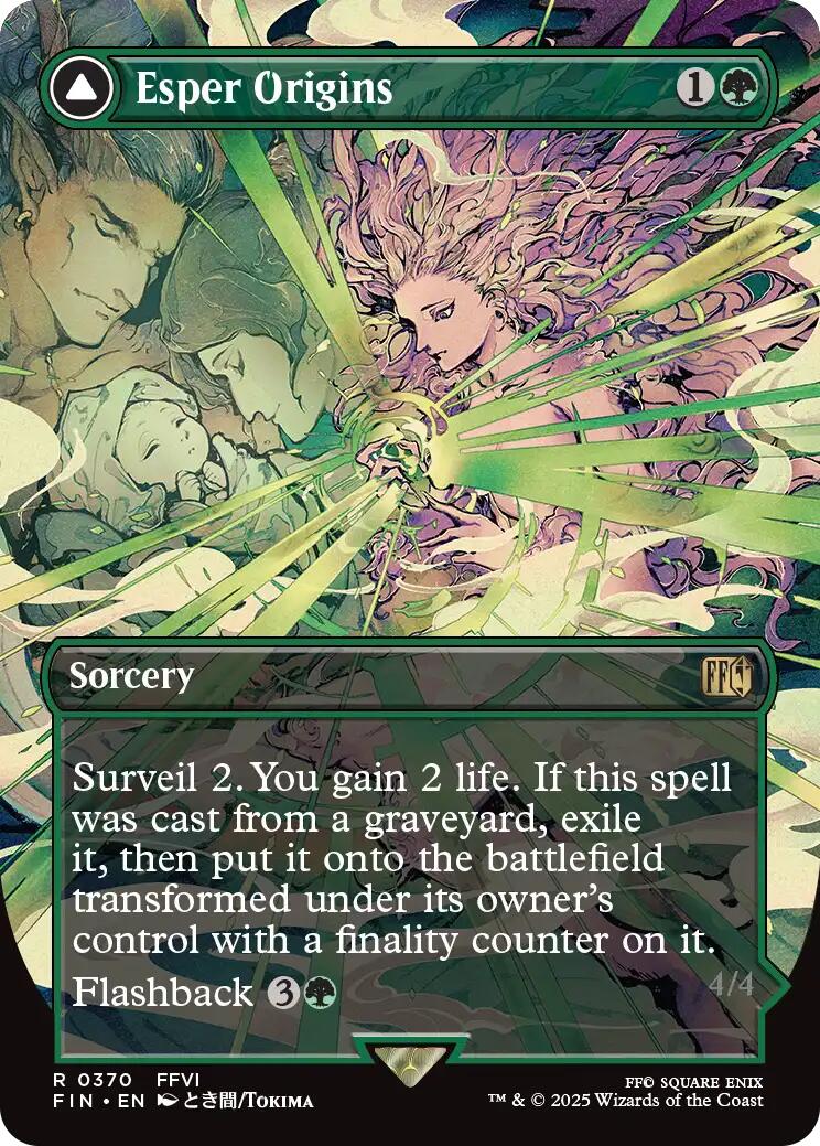 Image of Esper Origins // Summon: Esper Maduin (Borderless) [FINAL FANTASY]