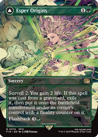 Image of Esper Origins // Summon: Esper Maduin (Borderless) [FINAL FANTASY]
