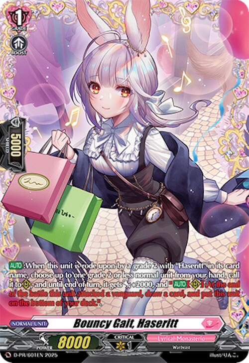 Image of Bouncy Gait, Haseritt (D-PR/601EN) [D Promo Cards]