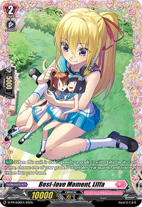 Image of Best-love Moment, Lilfa (D-PR/606EN) [D Promo Cards]